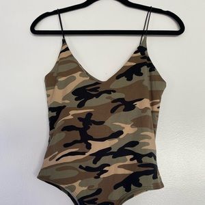 Camo bodysuit